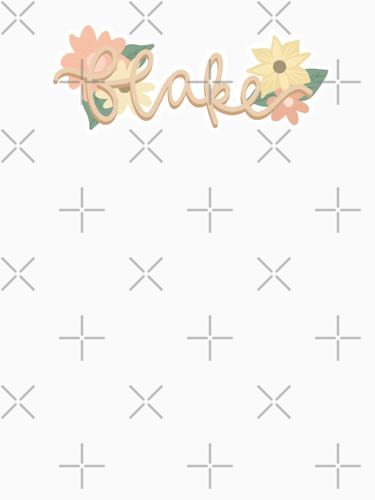 Blake in Cursive by kaylasbubble