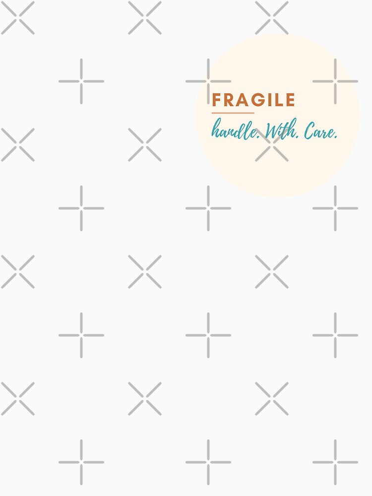 Fragile. Handle with Care business label by Al Store