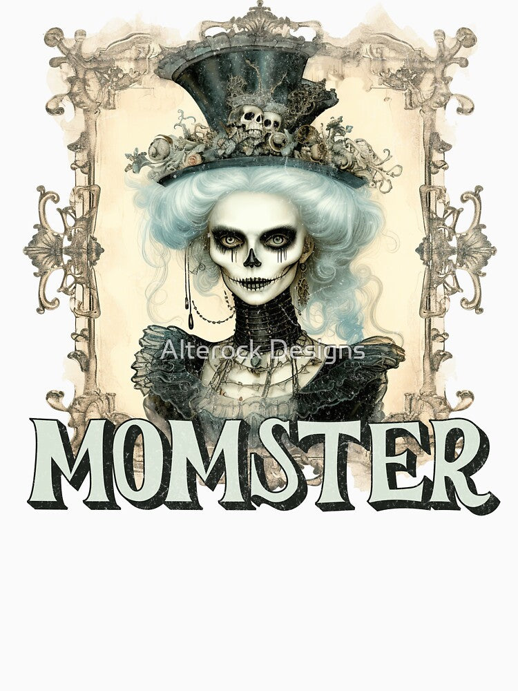 Mom Halloween Gift Momster by Alterock Designs