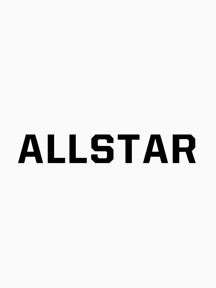 Allstar Font Shirt by MechaJames