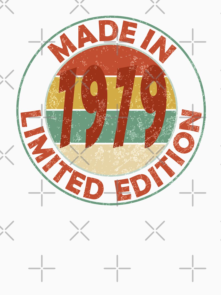 Made In 1979 Limited Edition Retro Vintage by Qudkin