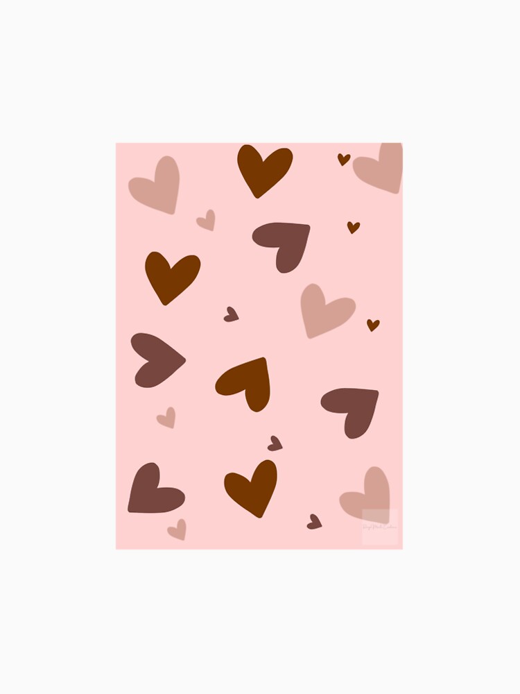 Love Elements Wall Poster | Romantic Aesthetic Heart & Love Symbol Art Print by RamyaMCreations