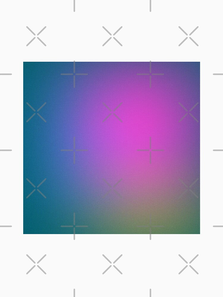 Gradient Dark Blue Pink Sticker Magnet Print Card Design by Saritas Boutique Shop