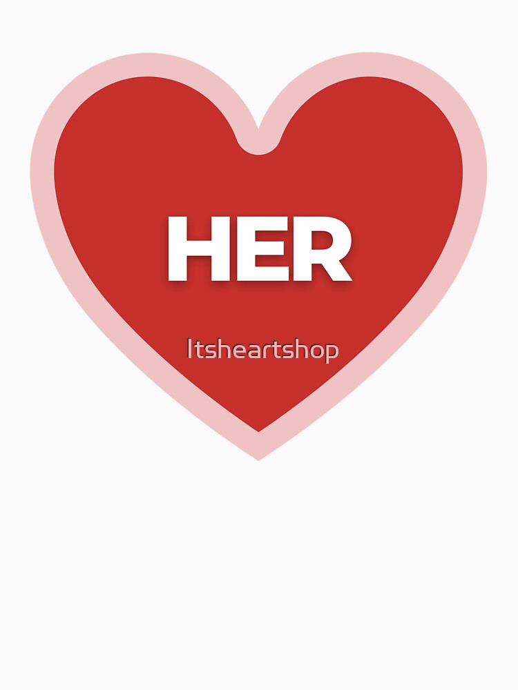I Heart Her by Itsheartshop