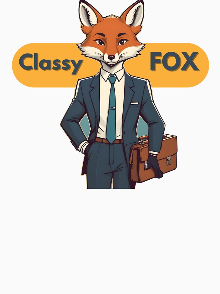 Classy Fox – Elegant Fox in Suit by ArtistanForge