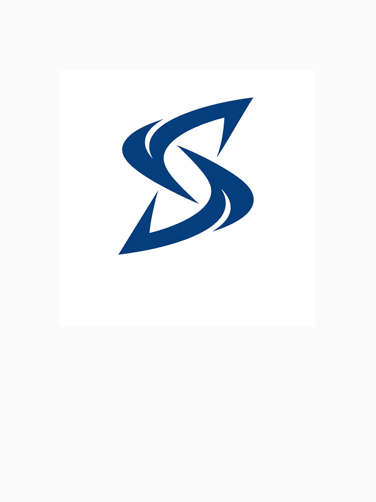 SwingShark Official Brand Logo - Minimalist Shark Fin S by SwingShark