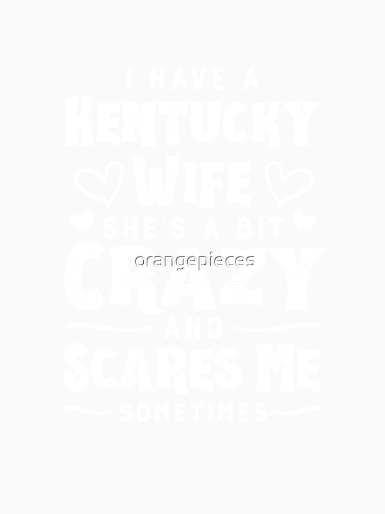 Anniversary Gifts for men With Wife fromKentucky by Orange Pieces