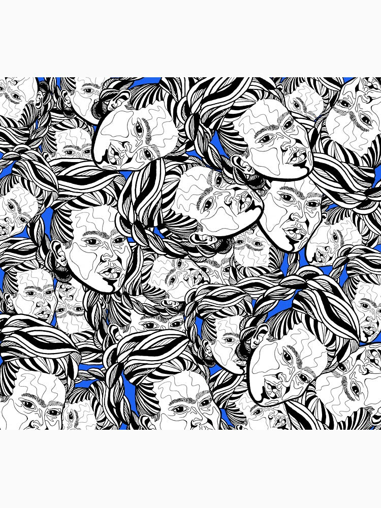 frida line art by ilustra-ink