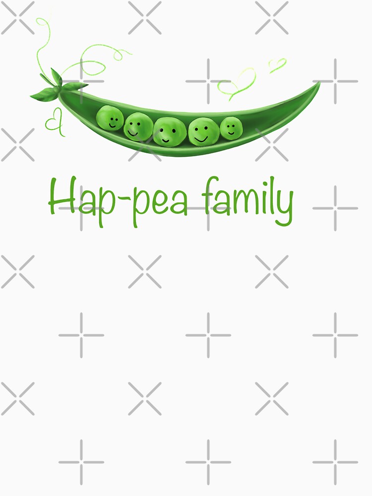 Hap-pea family pea pod by SaplingArt