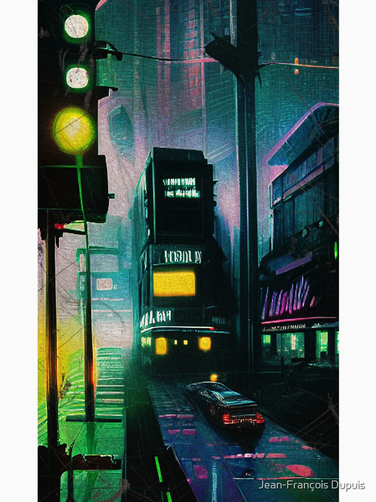 blue city by Jean-François Dupuis