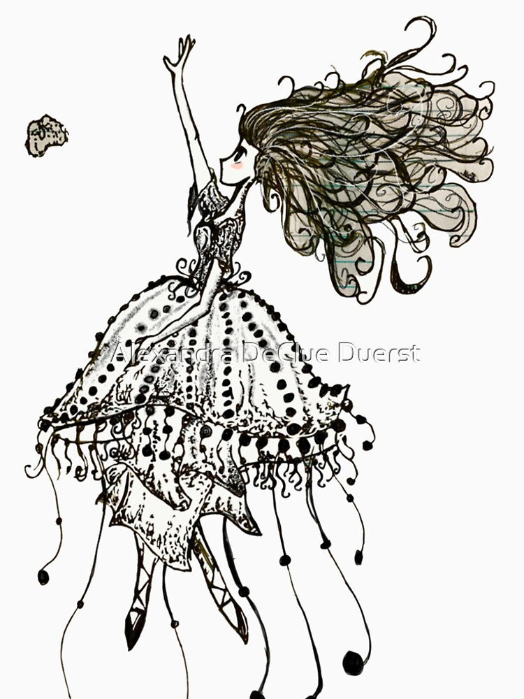 Float like a jellyfish, sting like a jellyfish by Alexandra DeClue Duerst