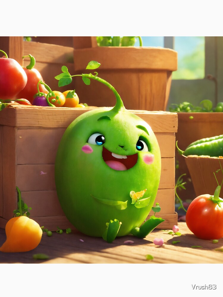 Pea-fectly Adorable Peapod by Vrush83