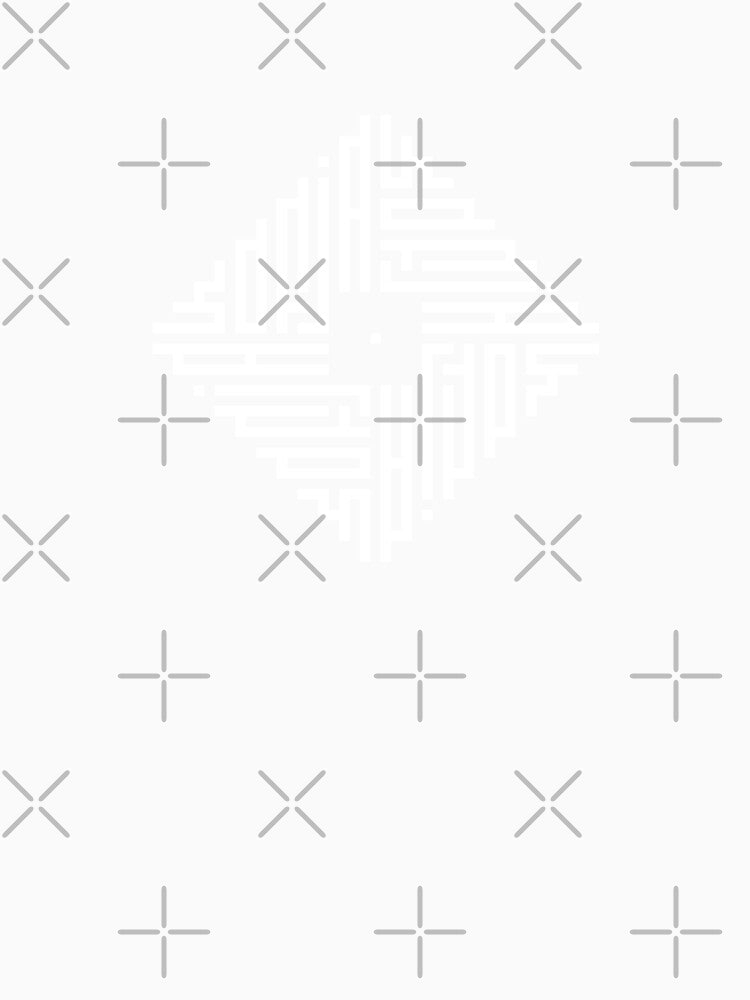 SOFIA | White  | Modern Geometric Kufi Calligraphy | From Name to Art by FOR YOUR NAME