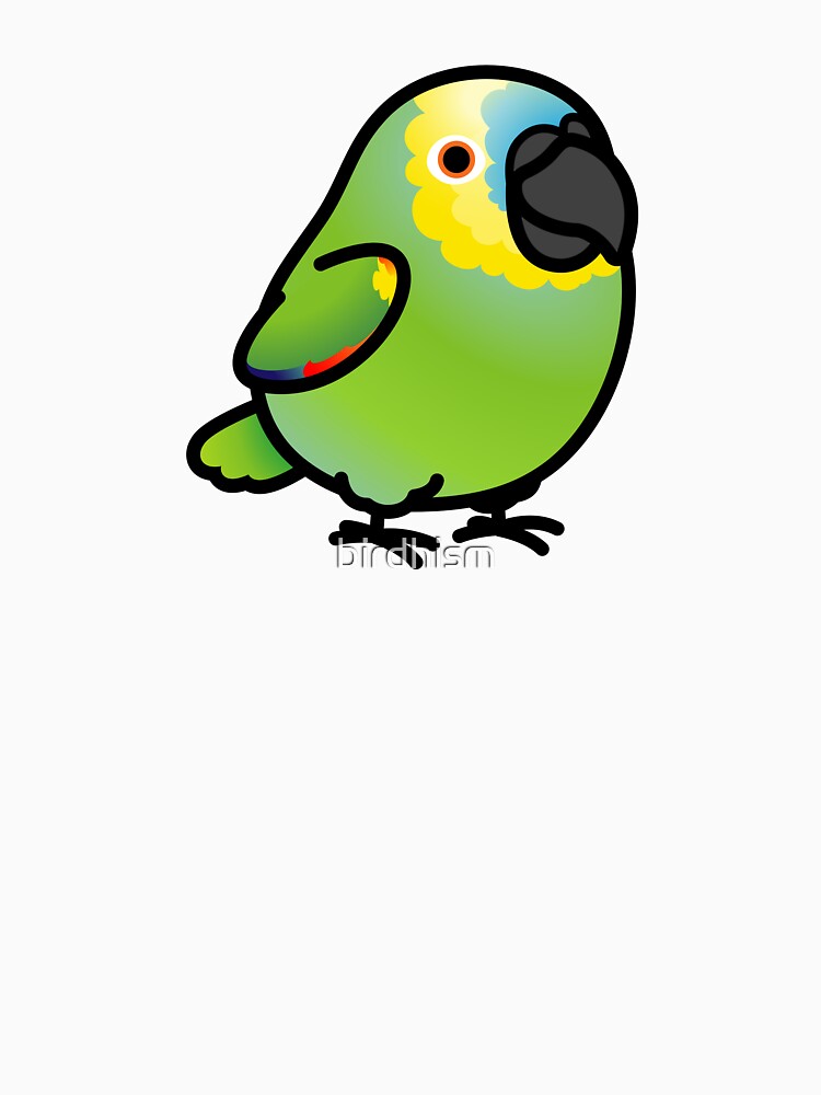 Chubby Blue-fronted Amazon by birdhism
