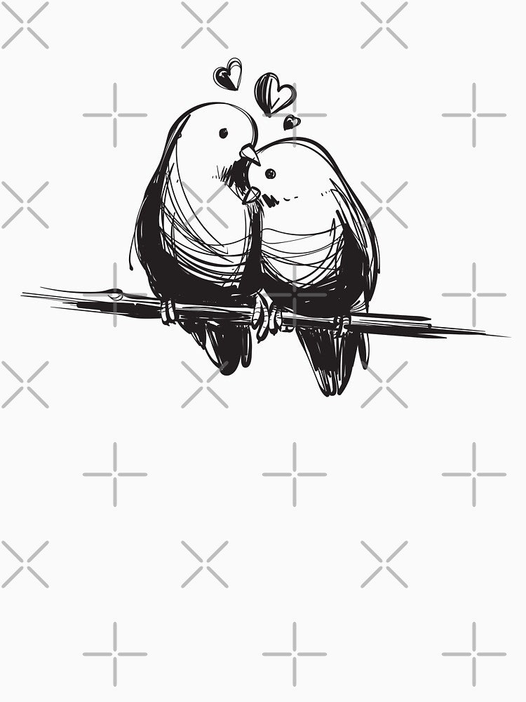 Hand-drawn birds by FikirSanat