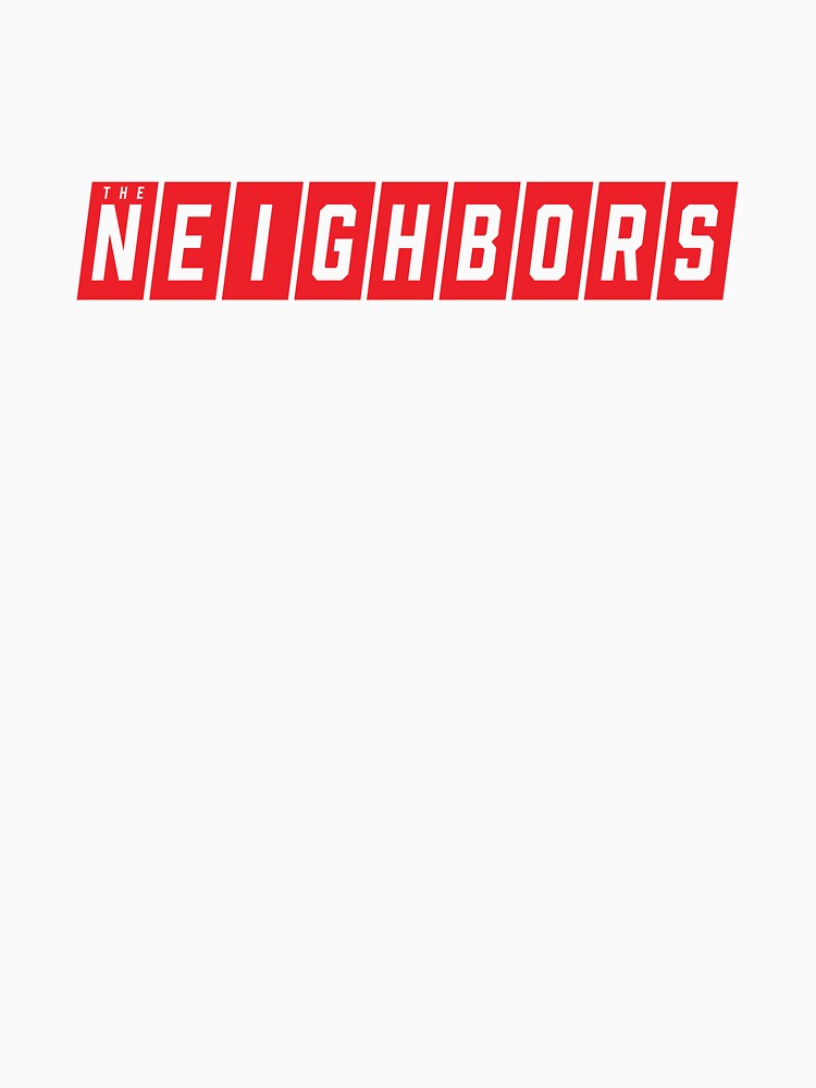The Neighbors Band Mailbox Type Style Logo by TheNeighbors