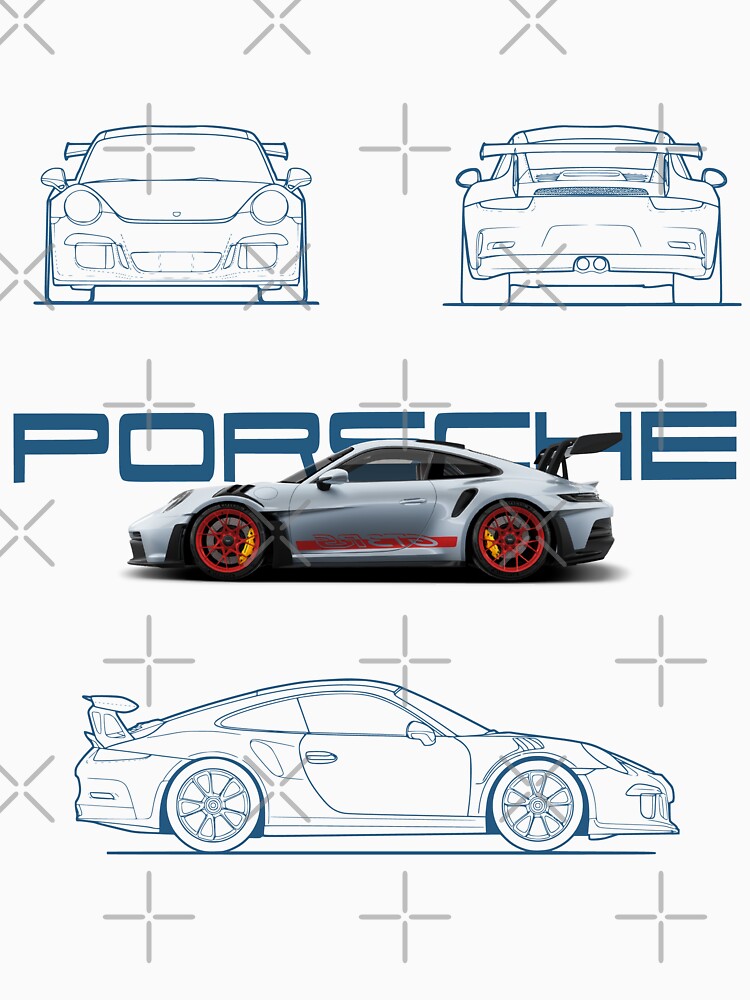 Luxury Sports Car back print Design by Happy  Rex
