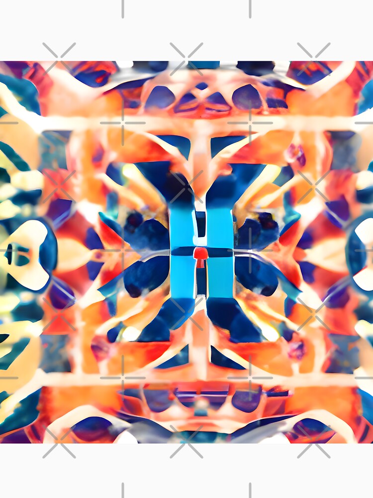 Colored Fragment Pattern by TUMBAJULCA