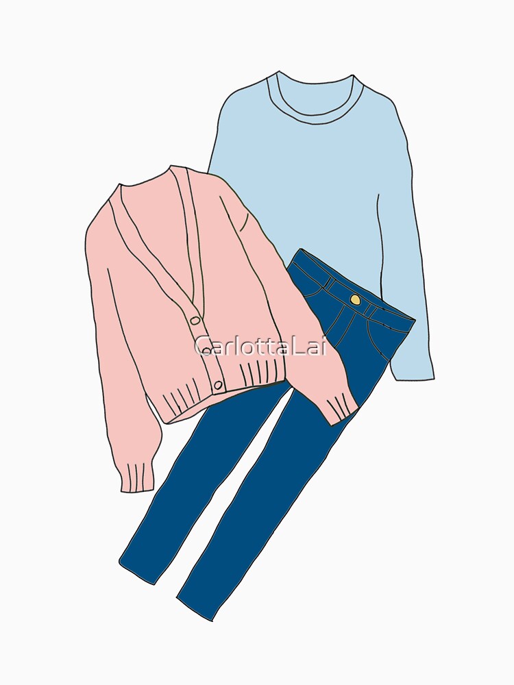 Capsule Wardrobe - Casual Outfit 1 by CarlottaLai