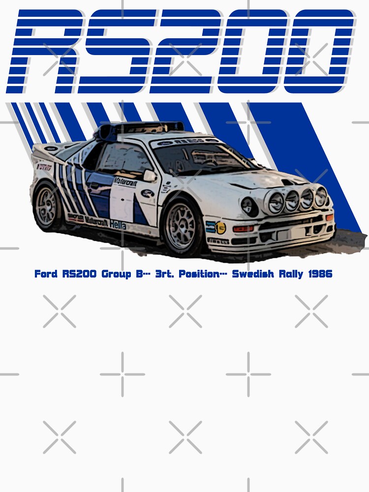 FORD RS200 RALLY GROUP B by motordessing .store