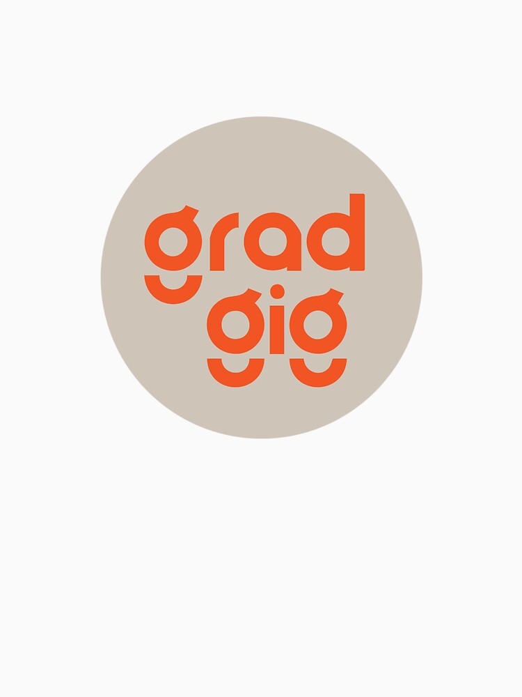 Grad Gig Orange and Tan by LuxGlobalGoods