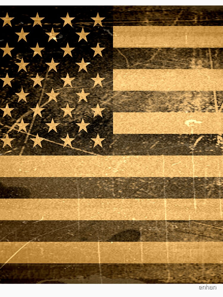 Vintage American Flag by enhan