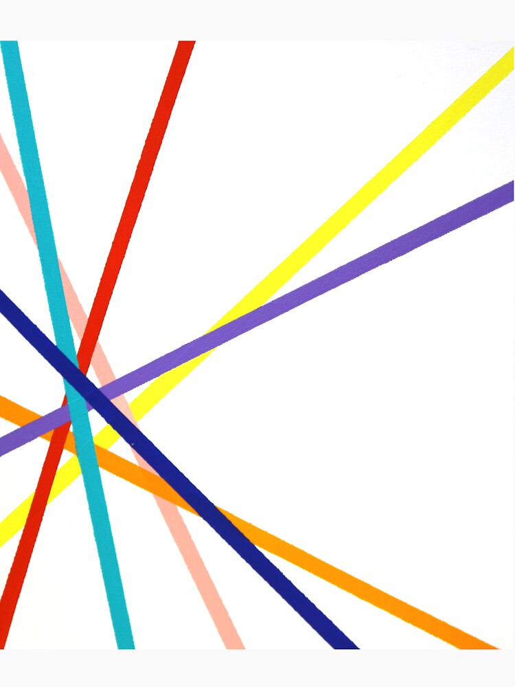Colorful Line Art | Geometric Design by Kitslam Art