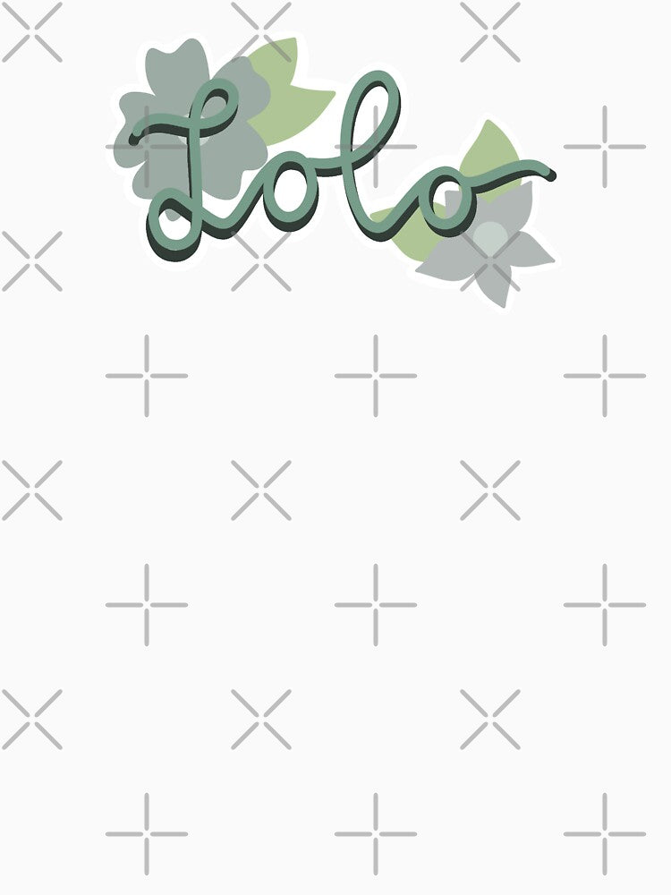 Lolo in Cursive by kaylasbubble