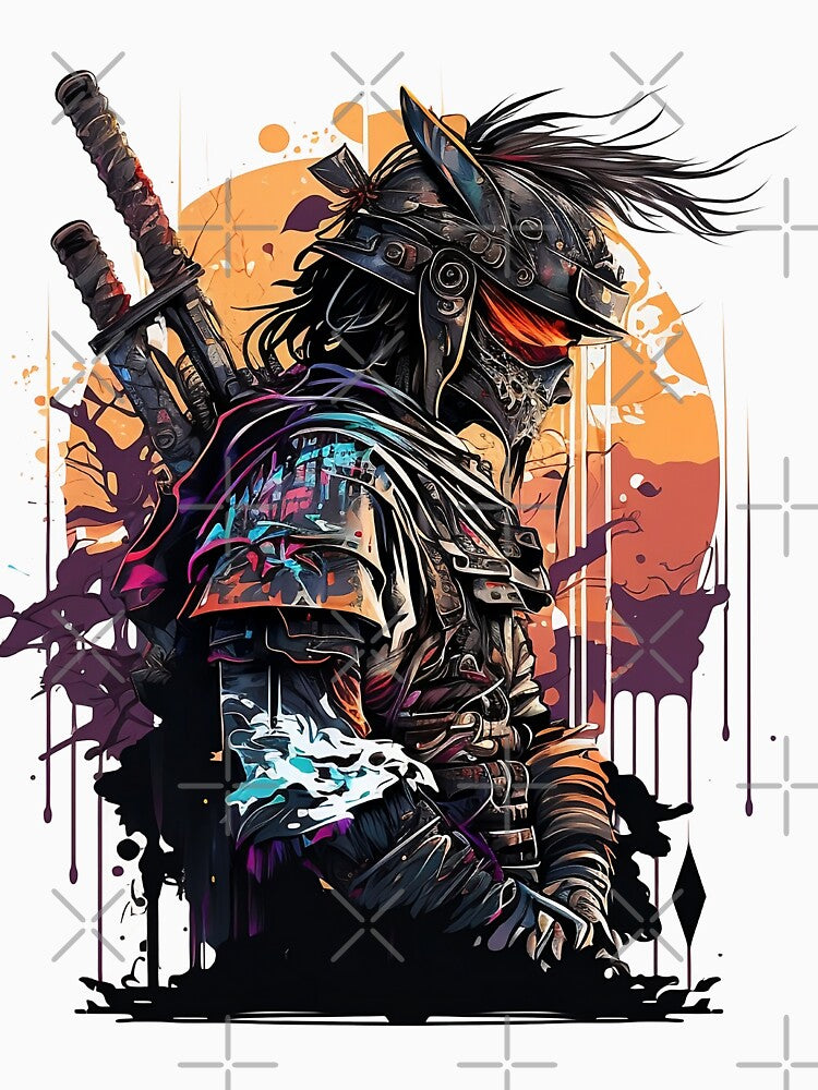 Samurai cyberpunk by ffkj09