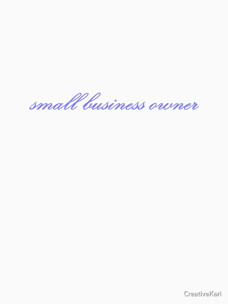 small business owner - purple by CreativeKari