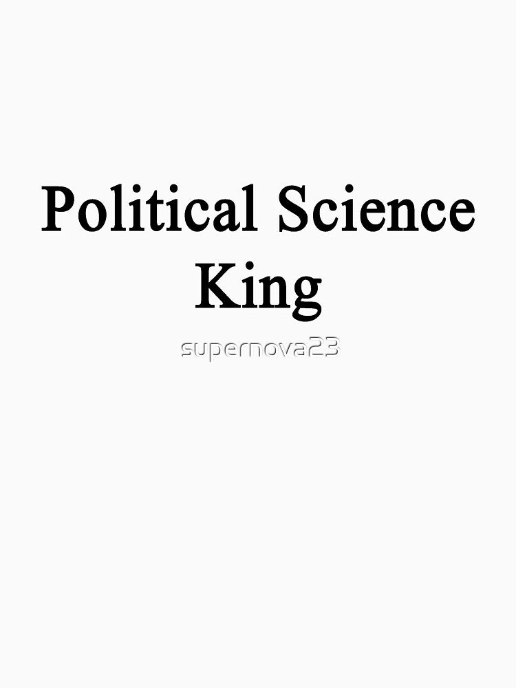 Political Science King by supernova23