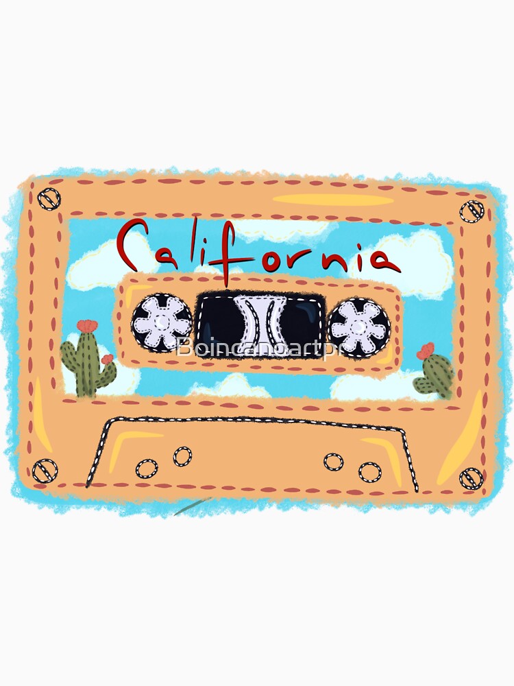 California Cassette by Boincanoartpr