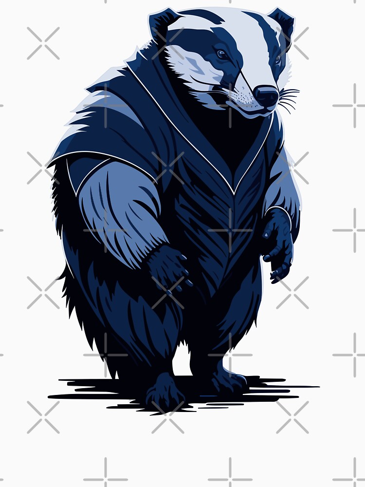 Badger Illustration in Vector Style by NordicBadger