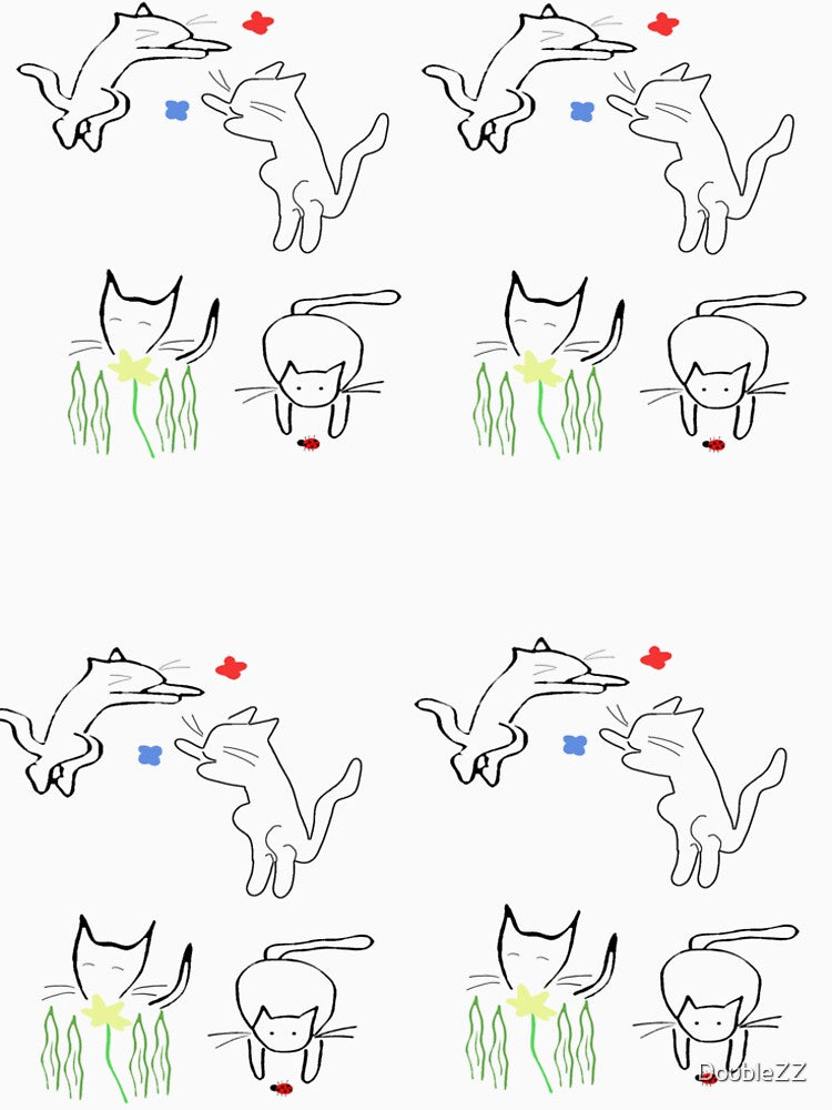 Grouped group of kitties by DoubleZZ
