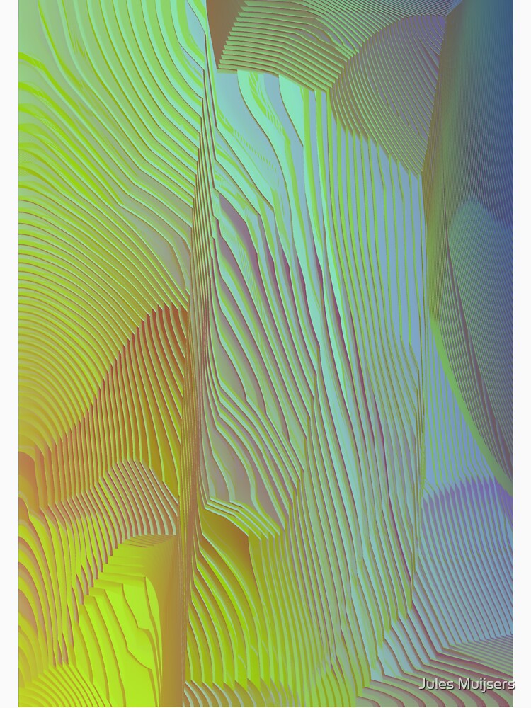 Pixelsorted gradient /10 by Jules Muijsers