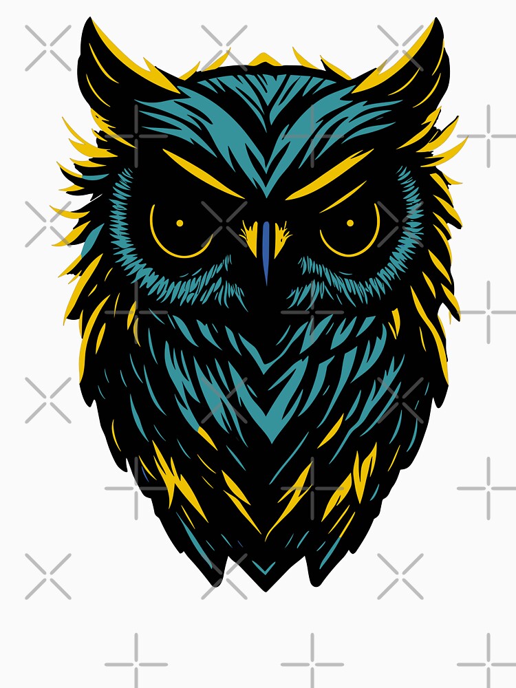 Owl Illustration Vector Style by NordicBadger