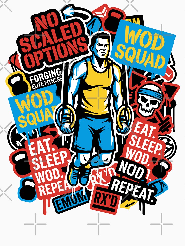 WOD Squad — Colorful Graffiti V7 by 1RSN