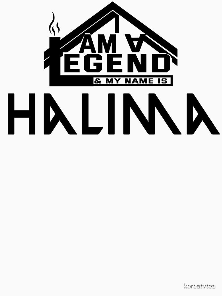 I Am a Legend: Custom Name Design for Halima by koreatvtea