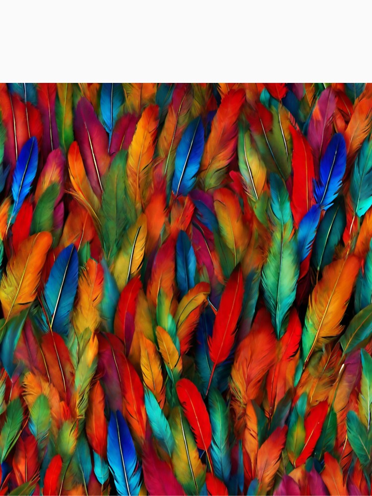 feather multi color pattern by Md Rashid  Hasan