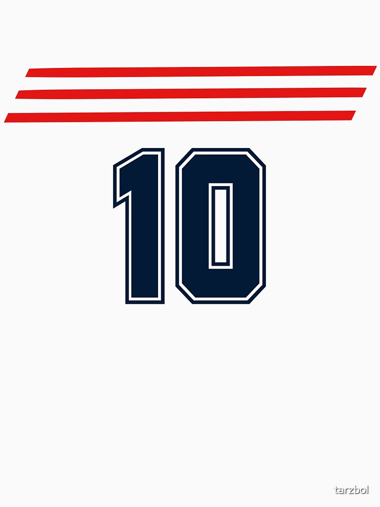 Sports Team Uniform | Number 10 Jersey by tarzbol
