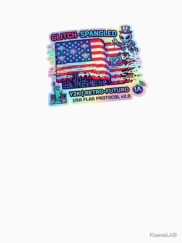 USA flags Retro by KoemeLAB
