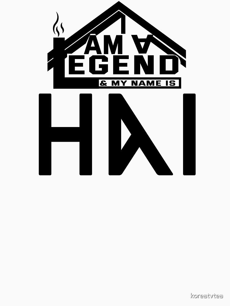 I Am a Legend: Custom Name Design for Hai by koreatvtea