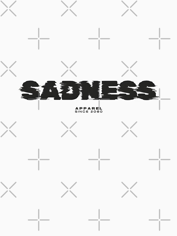 "Sadness & Loveless: Embrace the Empty Heart T-Shirt" by Jomfy-Comfy