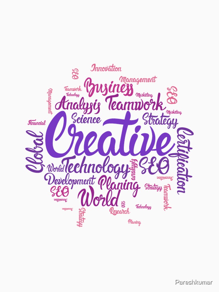Creative Text by Pareshkumar