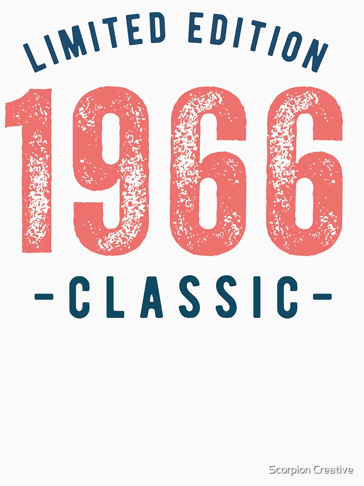 Limited Edition - 1966 - Classic by Scorpion Creative