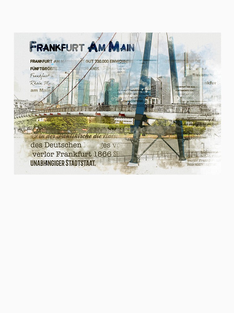 Frankfurt am Main, Eiserner Steg by STYLESYNDIKAT