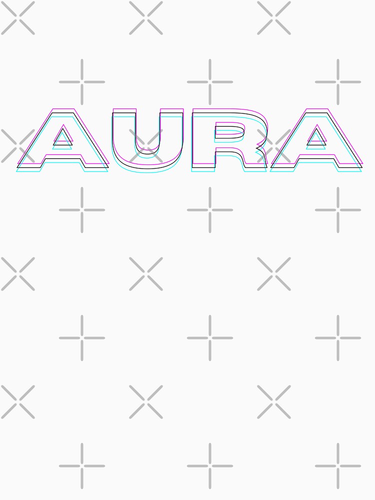 AURA  glitch text by jackoslimited