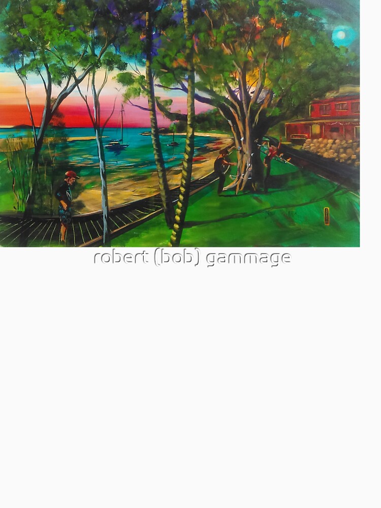 Rhys and the Firetwirlers @ Bustard Bay by robert (bob) gammage