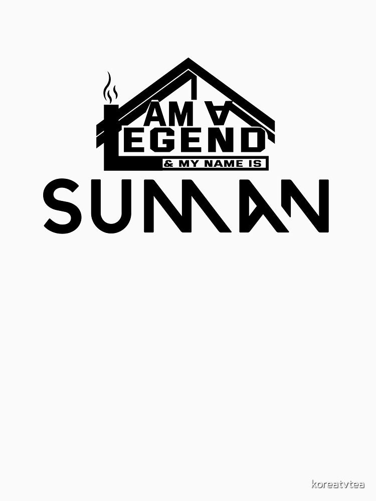 I Am a Legend: Custom Name Design for Suman by koreatvtea