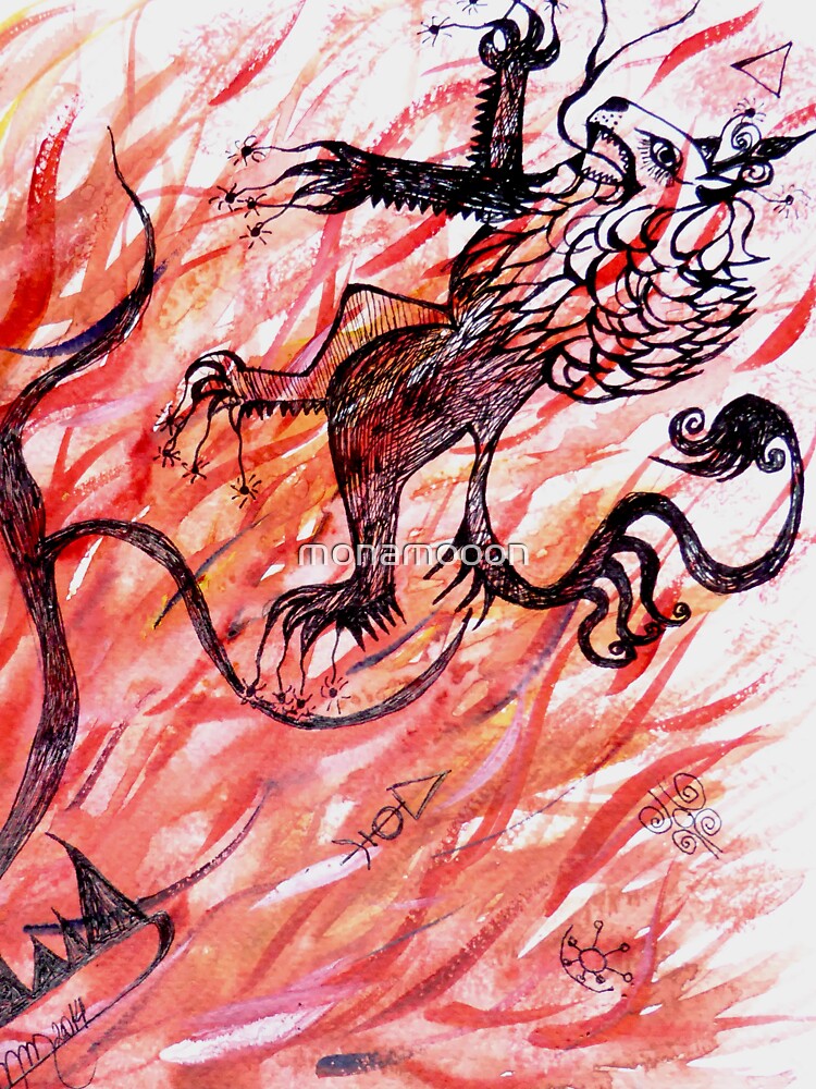 Dragon Red by monamooon